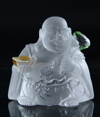 【福祿圓滿】琉璃彌勒佛