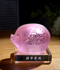 【諸事圓滿】琉璃豬