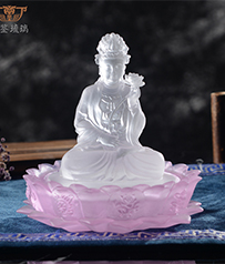 【文殊菩薩】琉璃佛像