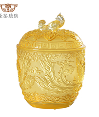 琉璃骨灰罐